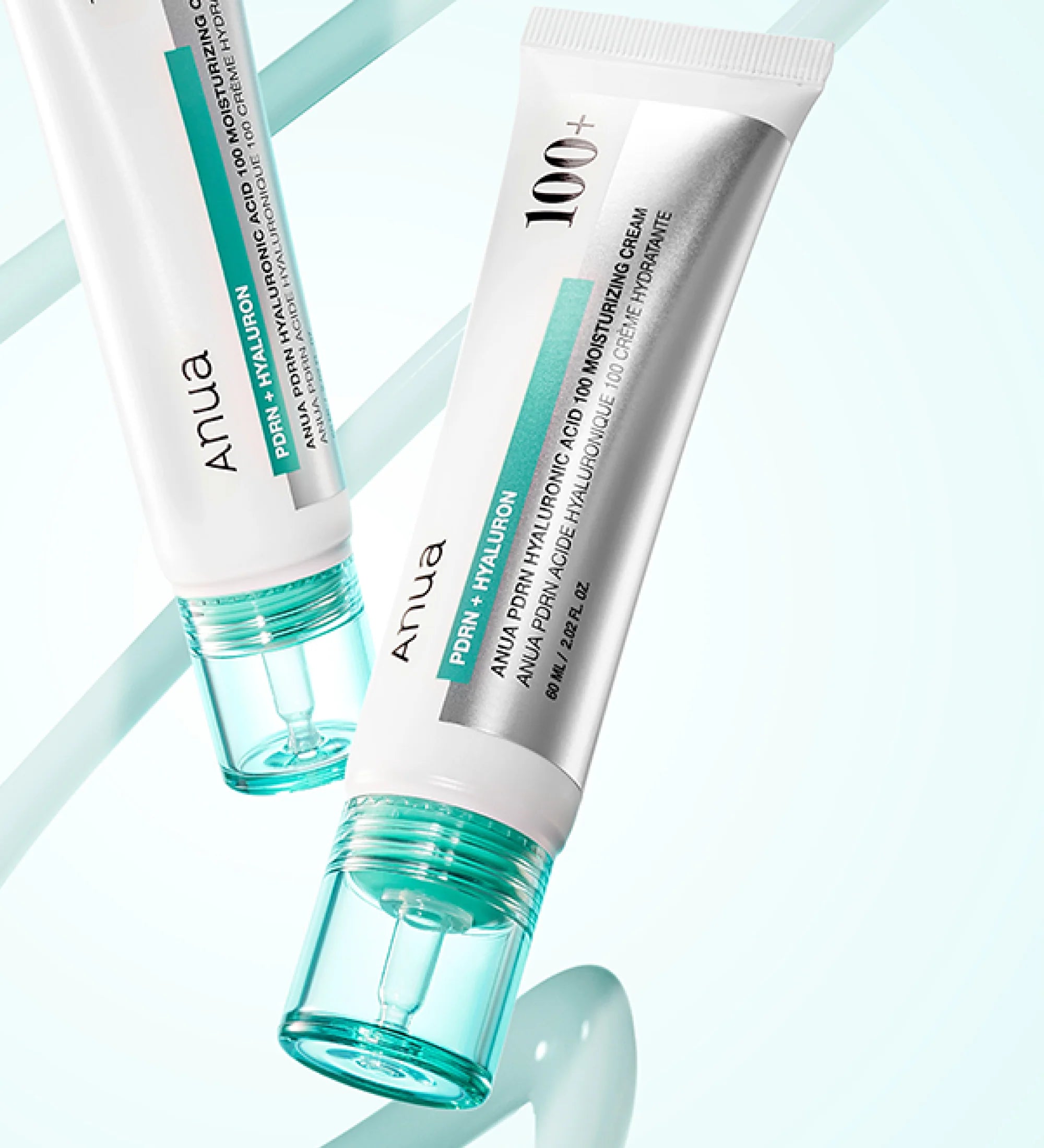 Anua PDRN Hyaluronic Acid 100 Moisturizing Cream  60ml