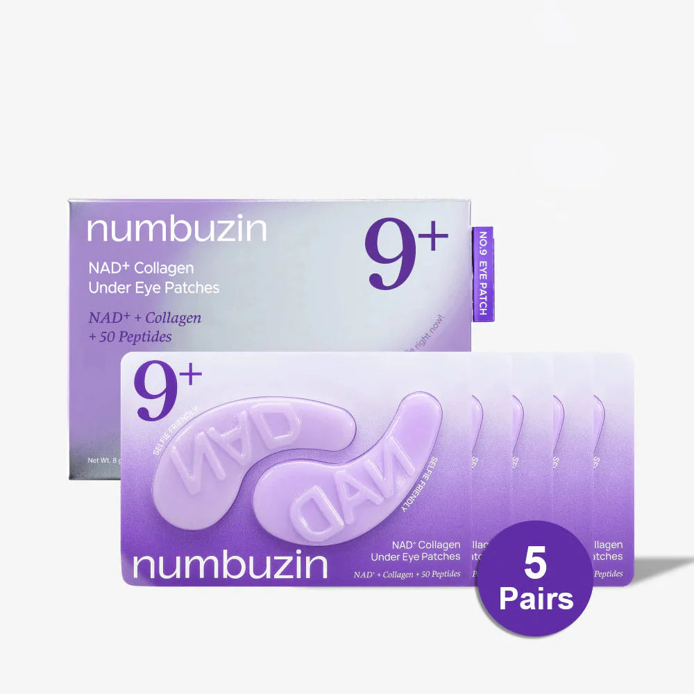 Numbuzin  No.9 NAD+ Collagen Under Eye Patches‏
