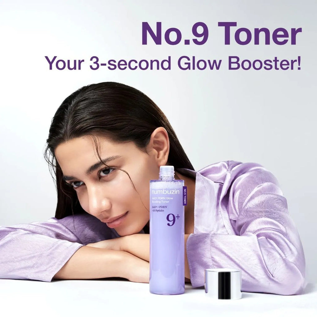 Numbuzin - No.9 NAD+ PDRN Glow Boosting Toner 150ml‏