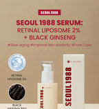 KSECRET SEOUL 1988 Serum : Retinal Liposome 2% + Black Ginseng 30ml