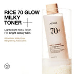 Anua Rice 70+ Glow Milky Toner - 250ml