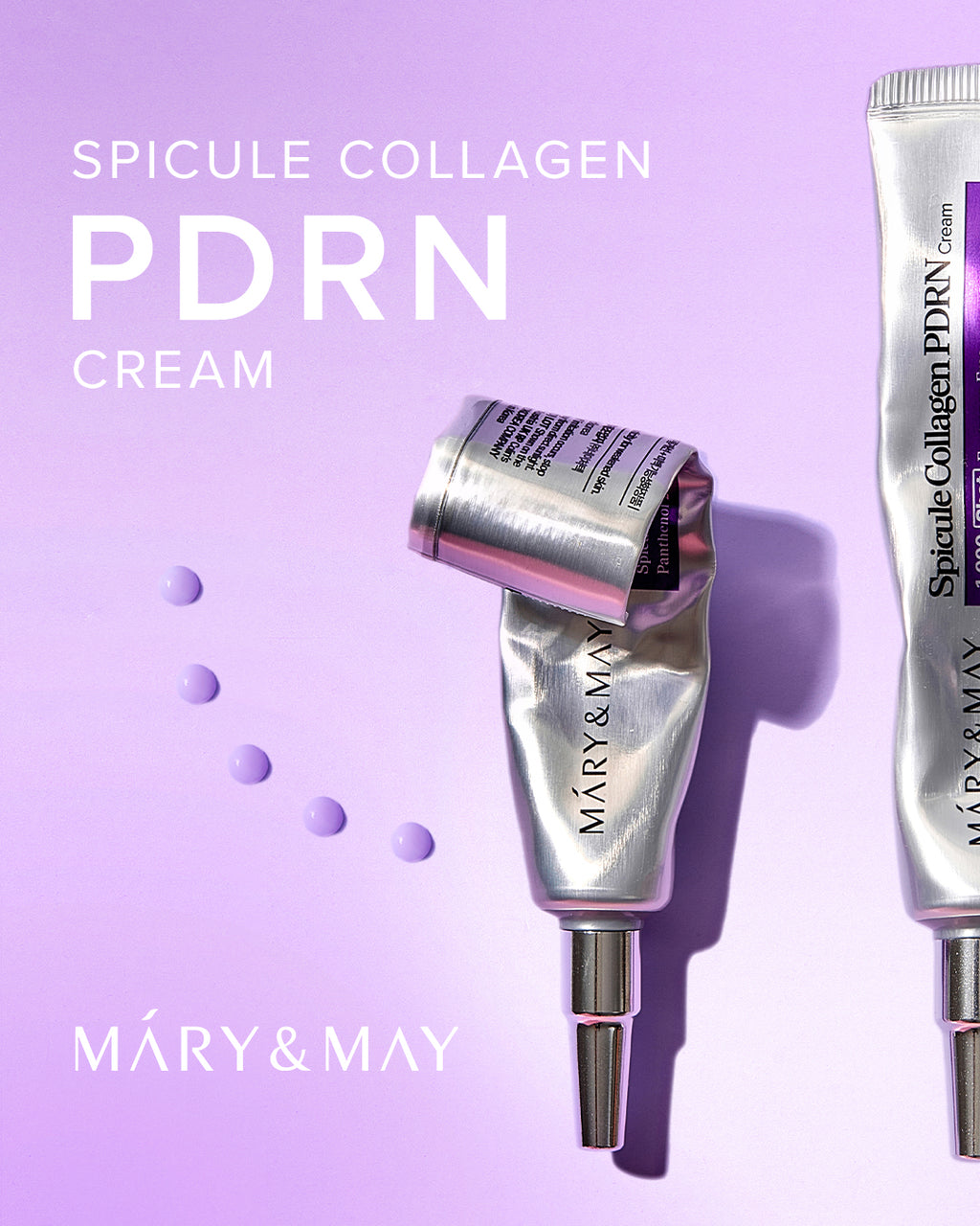 MARY & MAY Spicule Collagen PDRN Cream 15g ‏