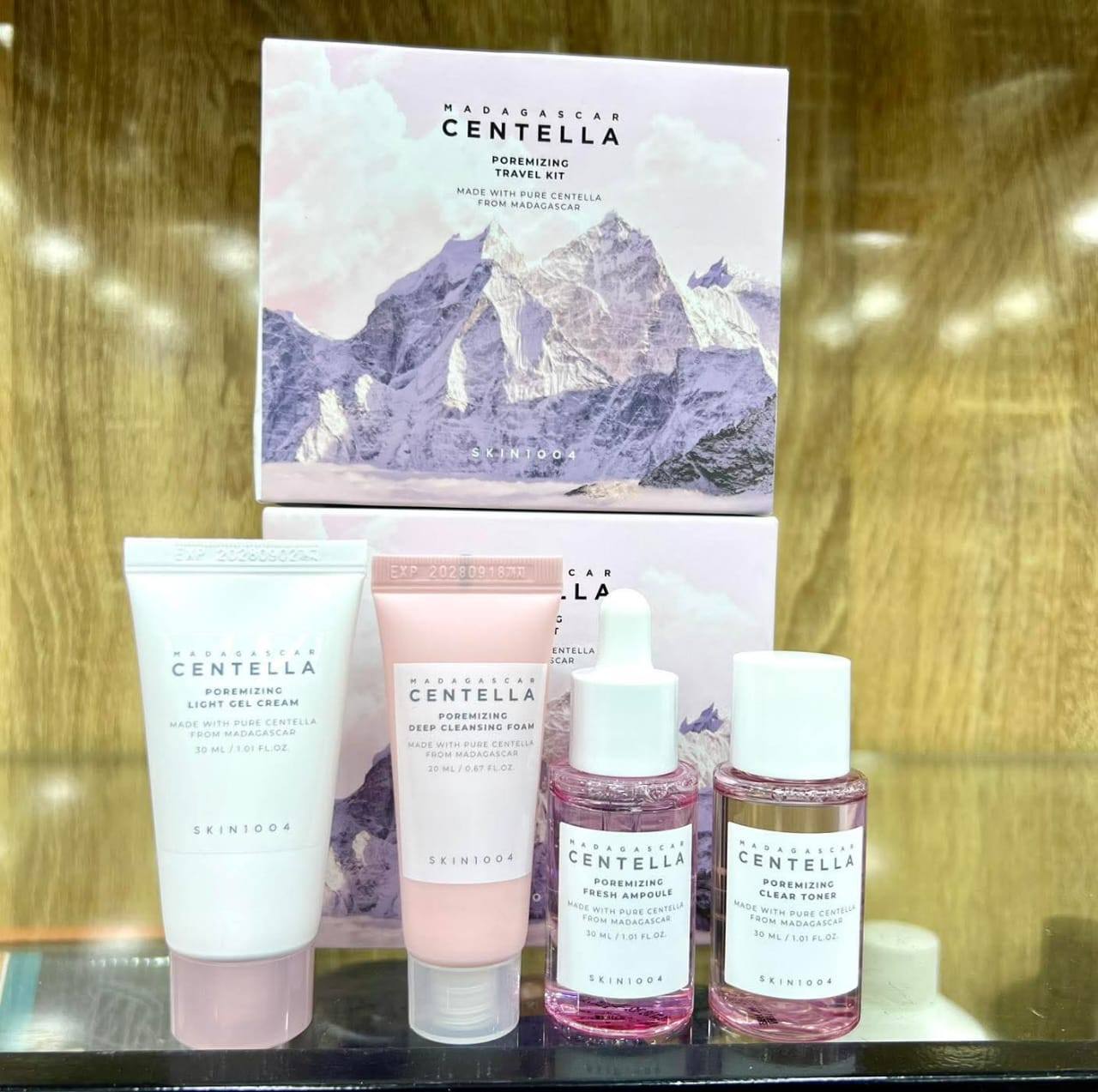 Centella pore-care travel kit