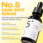 Numbuzin  No.5+ Glutathione Vitamin Concentrated Serum 30ml‏
