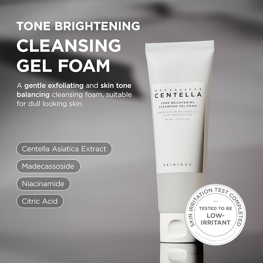 Centella Tone Brightening Cleansing Gel Foam 125ml‏