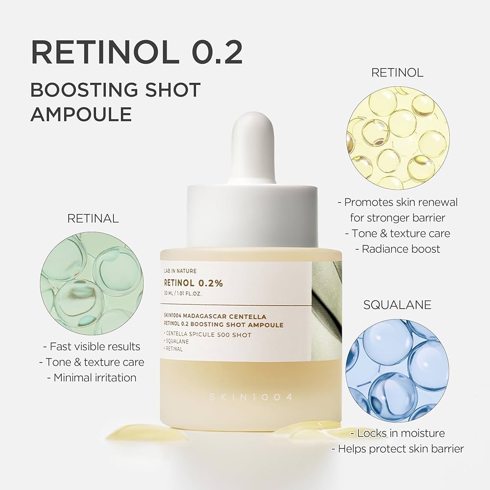 Centella Retinol 0.2 Boosting Shot Ampoule 30 ml