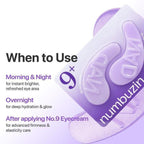 Numbuzin  No.9 NAD+ Collagen Under Eye Patches‏