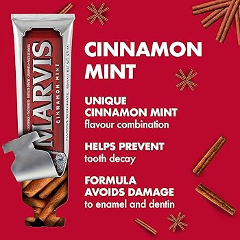 Marvis Cinnamon Mint Toothpaste 85ml‏