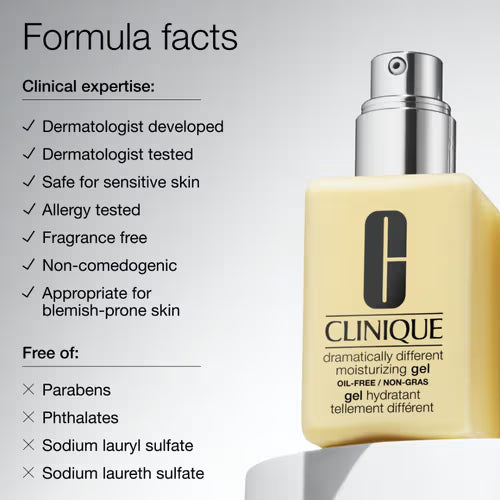 Clinique Dramatically Different Moisturizing Gel With Pump - 125ml