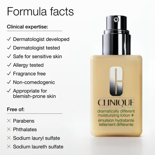 Clinique Dramatically Different Moisturizing Lotion with Pump Face Moisturizer (250ml)