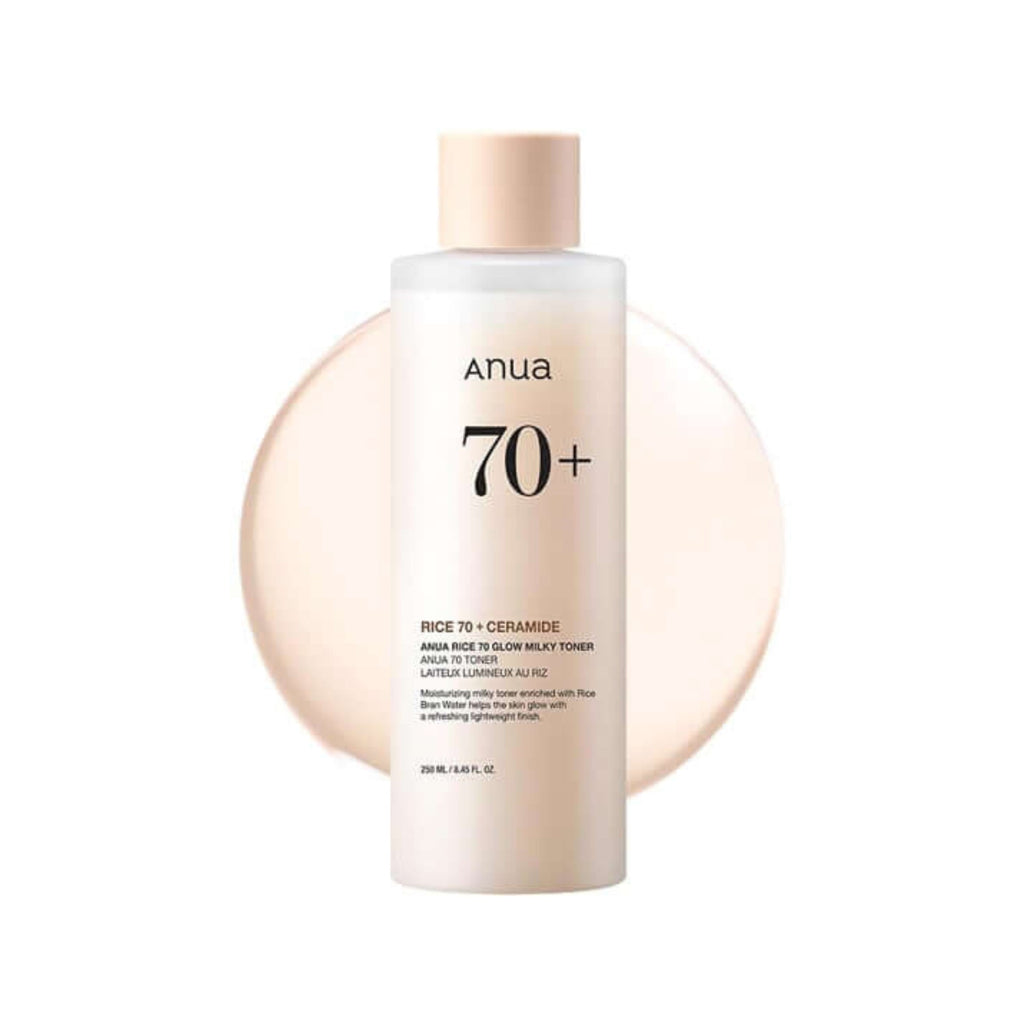 Anua Rice 70+ Glow Milky Toner - 250ml