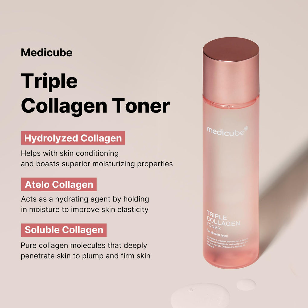 Medicube triple collagen toner 4.0 140 ml