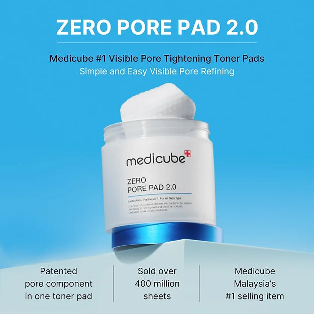 Medicube Zero Pore Pad 2.0 (70 Pads / 155 g)