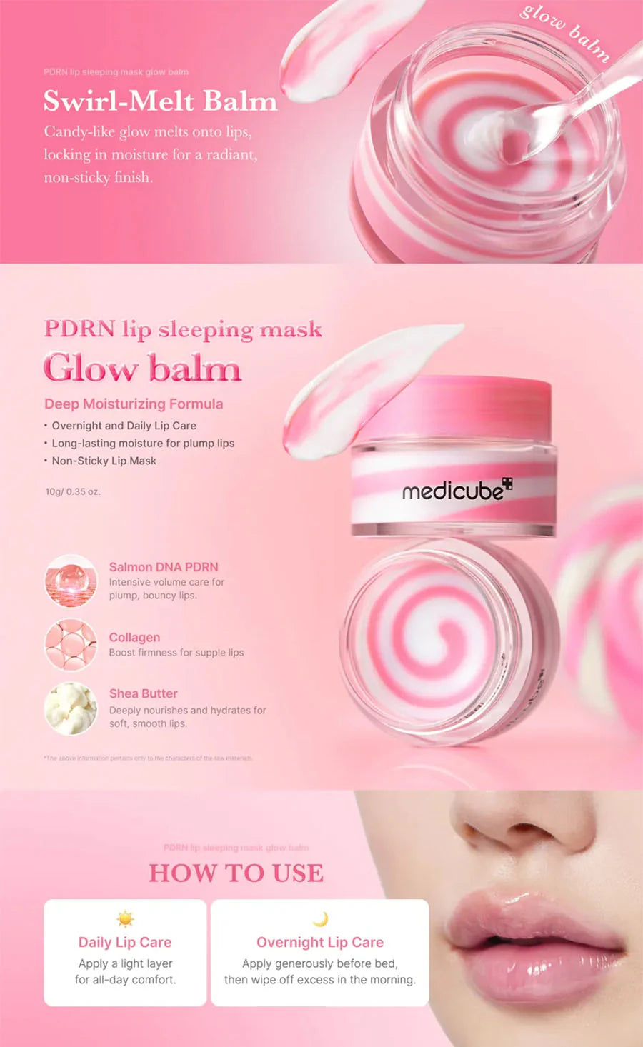 Medicube - PDRN Lip Sleeping Mask  - 10 gm