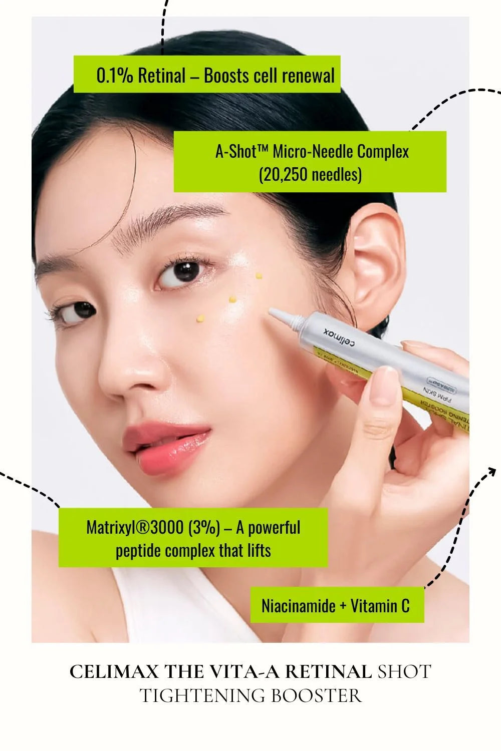 celimax the vita-a retinal shot tightening booster 15ml