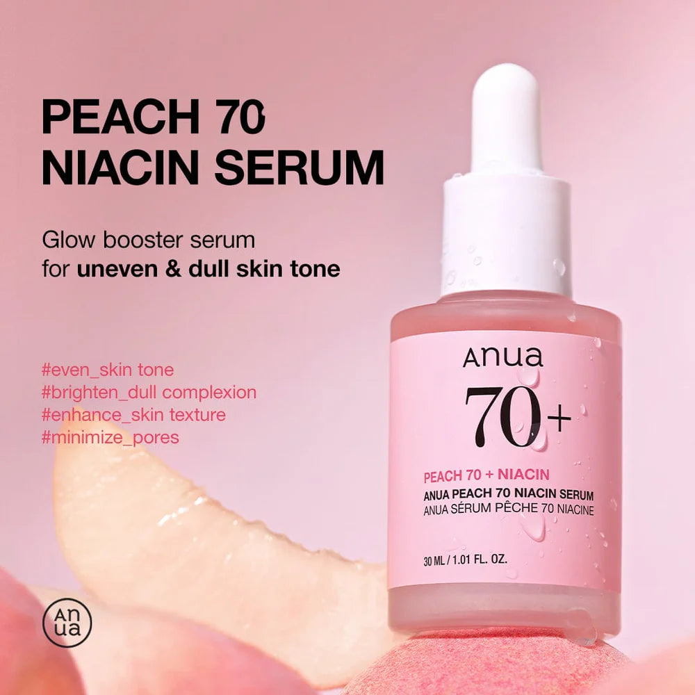 Anua peach 70 niacin serum 30ml