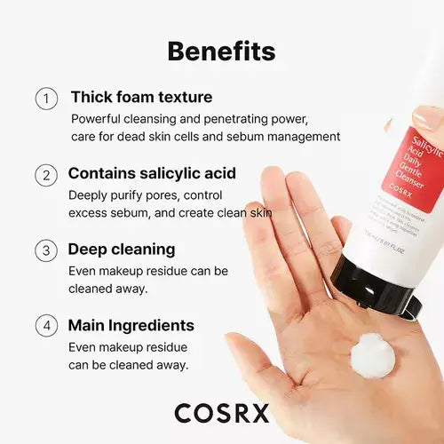 COSRX Salicylic acid daily cleanser 150ml