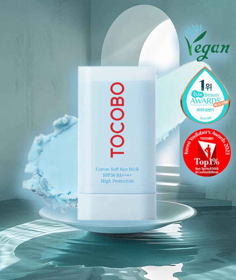 TOCOBO Cotton Soft Sun Stick SPF50+ PA 19gm