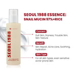 KSECRET SEOUL 1988 Essence : Snail Mucin 97% + Rice 100ml