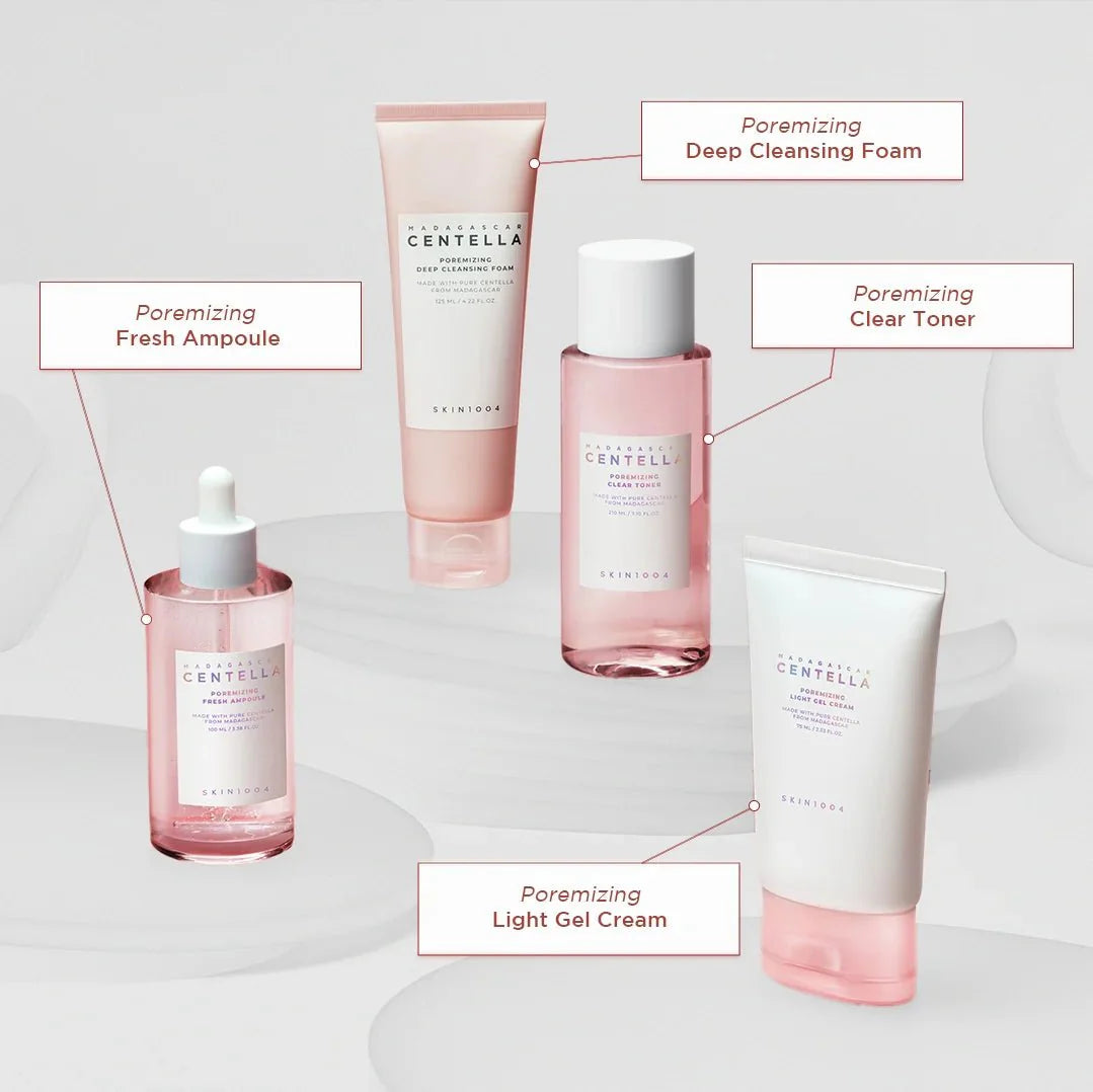 Centella pore-care travel kit