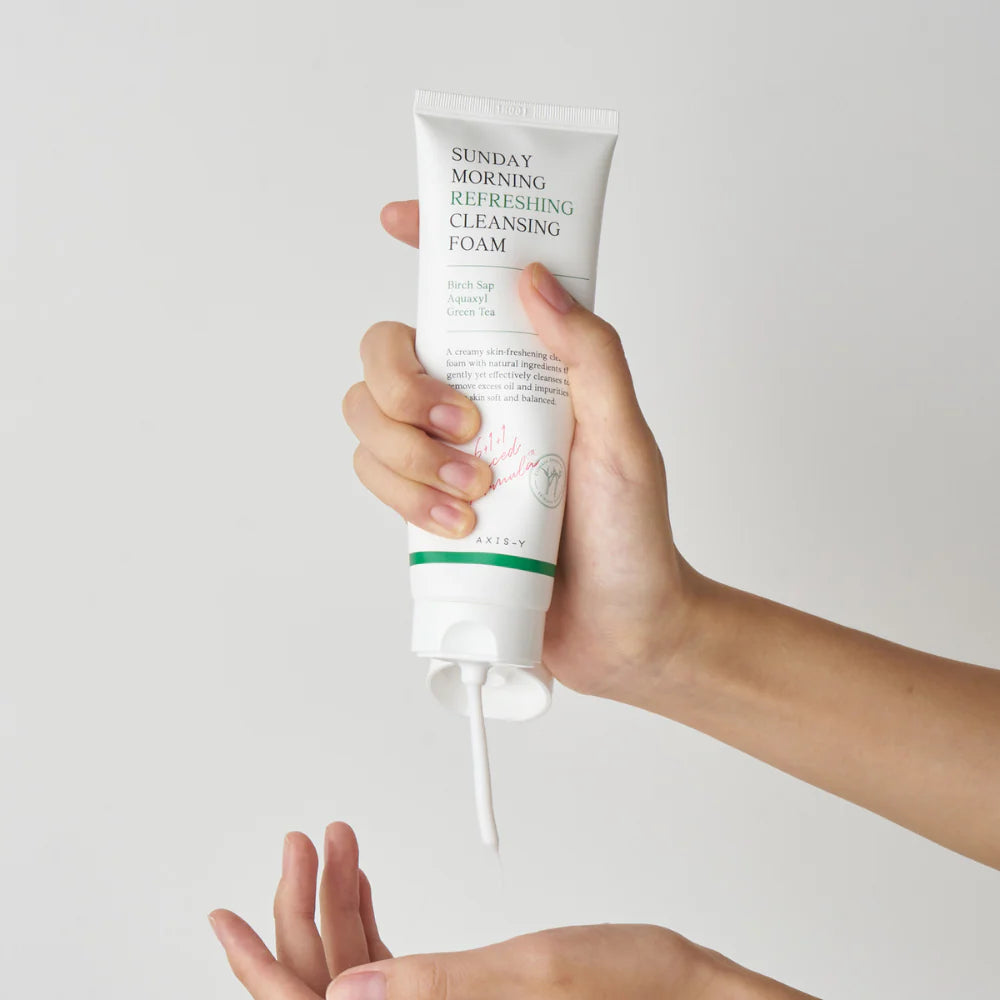 Axis-Y Sunday Morning Refreshing Cleansing Foam 120ml